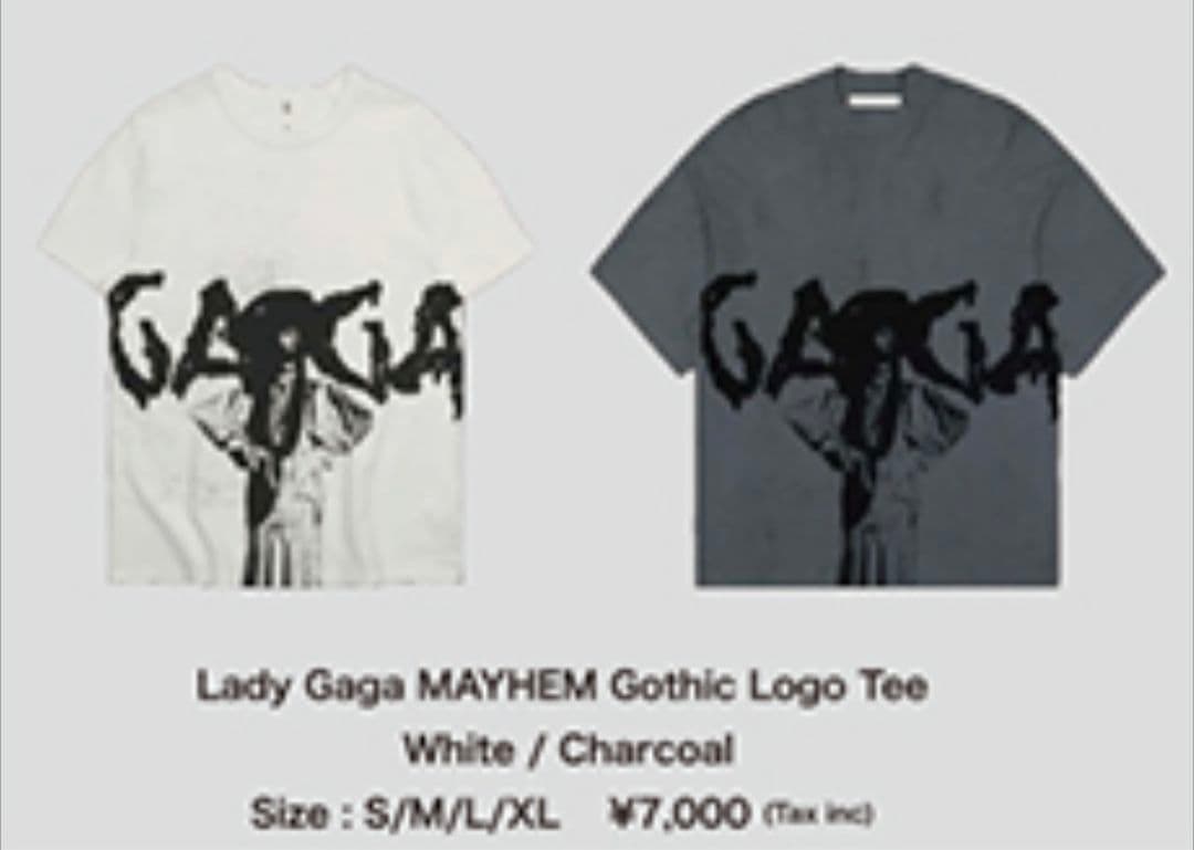 Lady Gaga MAYHEM Gothic Logo Tee - メルカリ