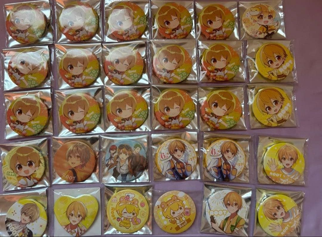 るぅとくん 缶バッジまとめ売り