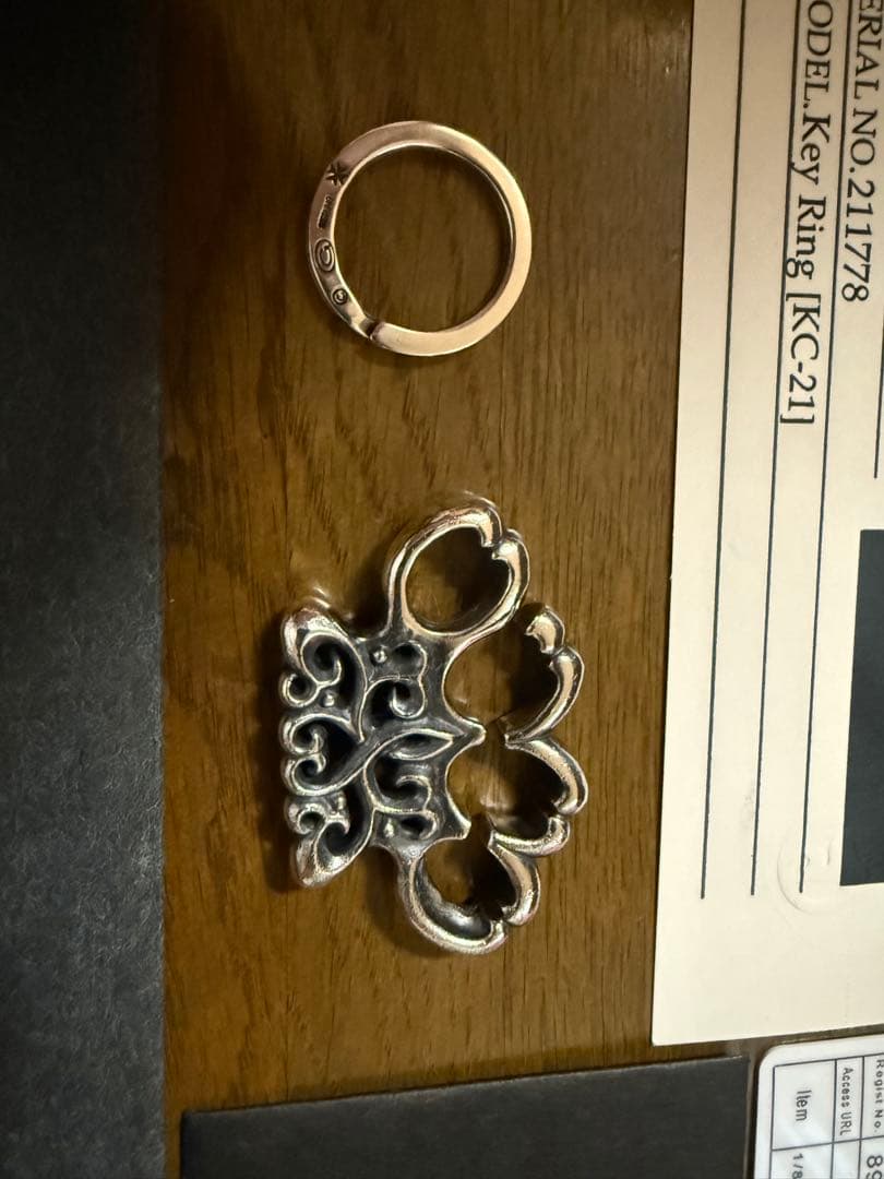 gaboratory 1/8 ナックルダスター キーリング 925 - メルカリ