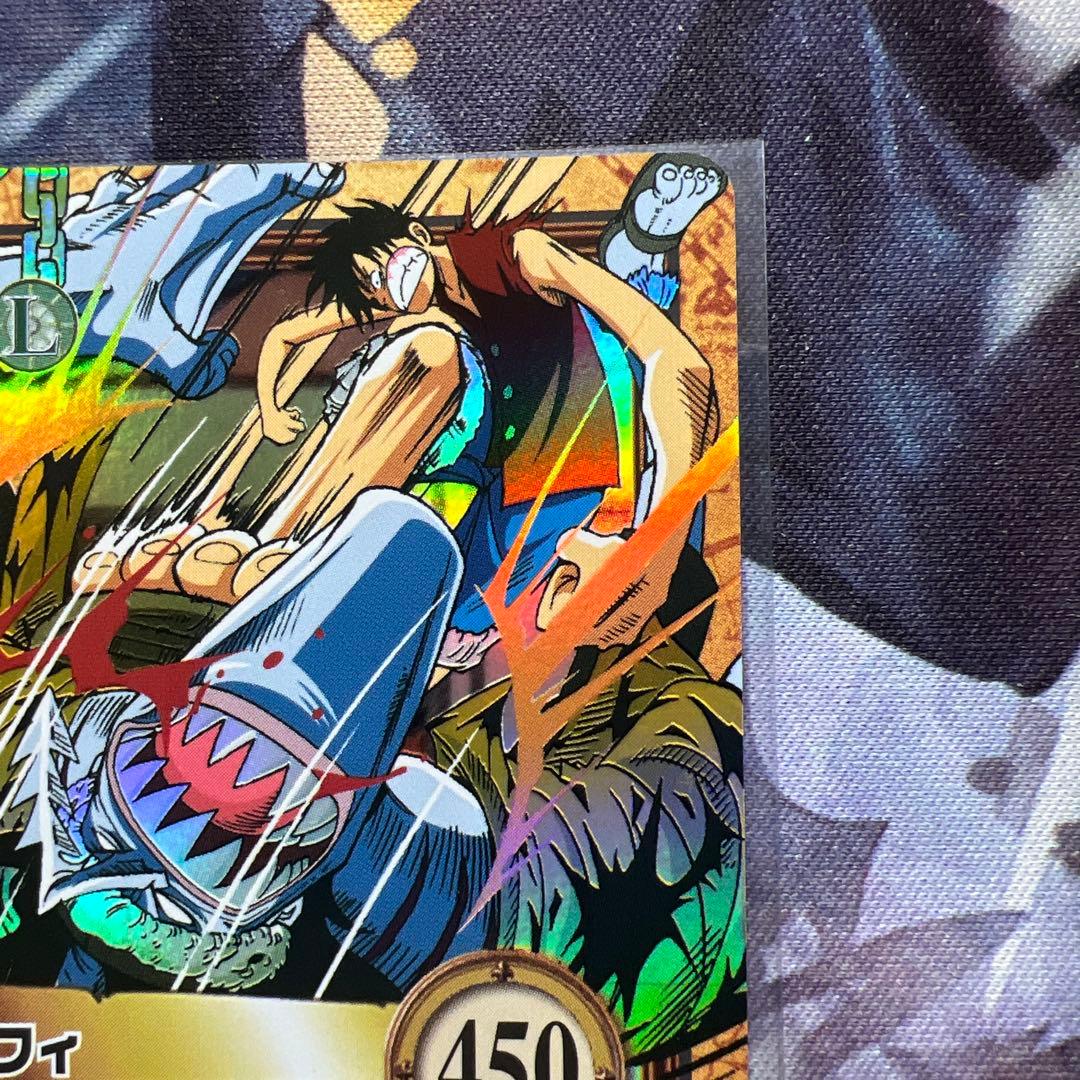 初期 ワンピースカードダス ハイパーバトル ルフィ C223 ゴムゴムの戦