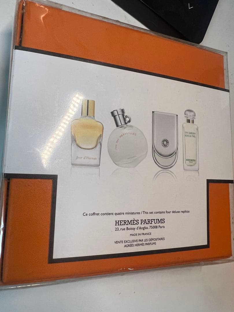 HERMÈS 香水ミニチュア4本セット