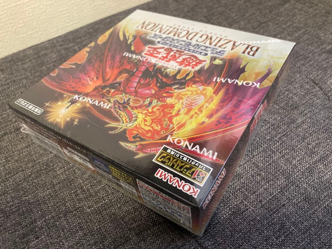 遊戯王 BLAZING DOMINION☆未開封ボックス（シュリンク&+1付） - メルカリ