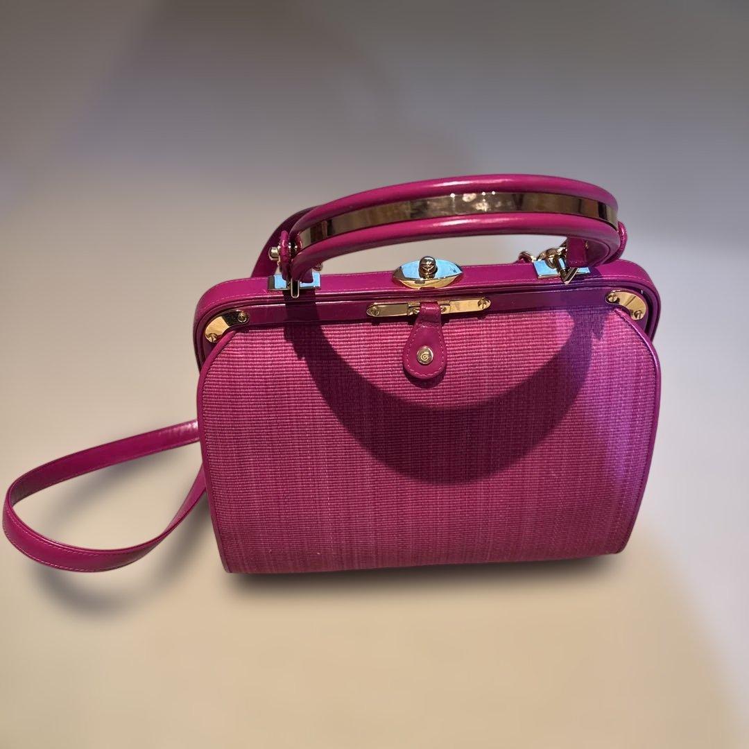 コンテスバッグ　ホースヘア　ショルダーバッグ