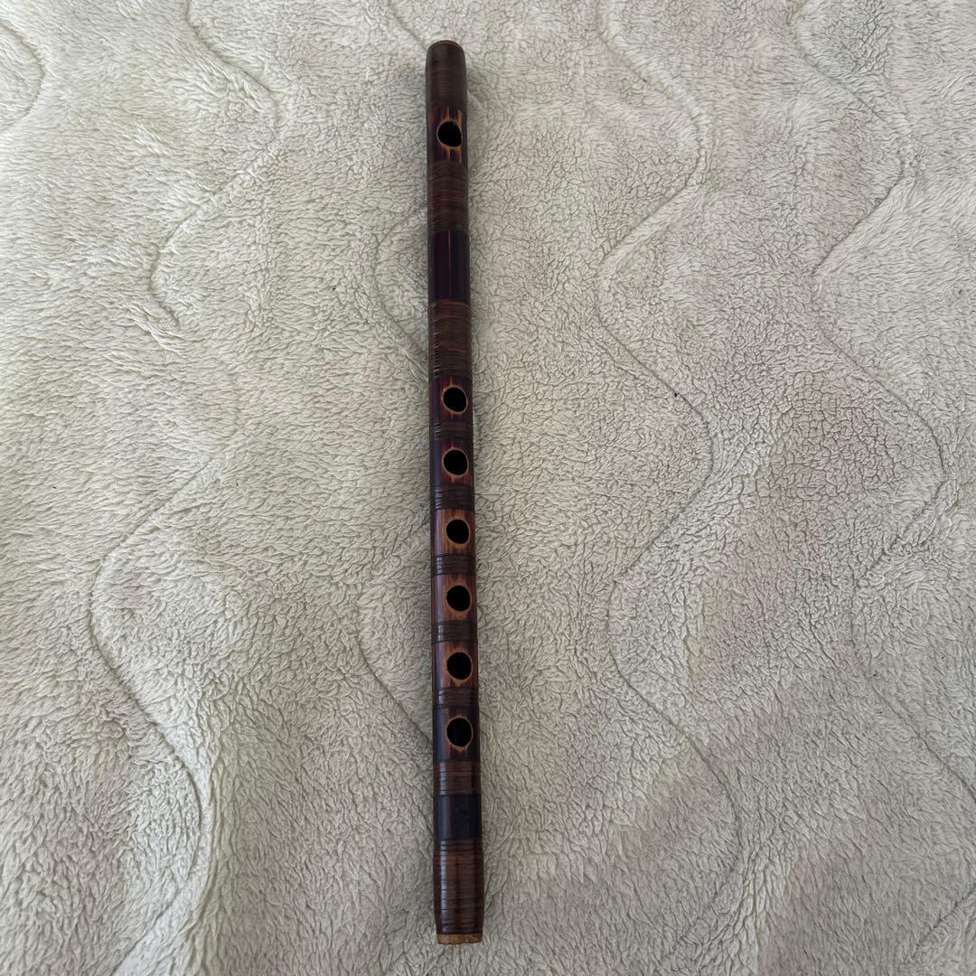 篠笛　立平　煤竹　7本半調子　だんじり笛