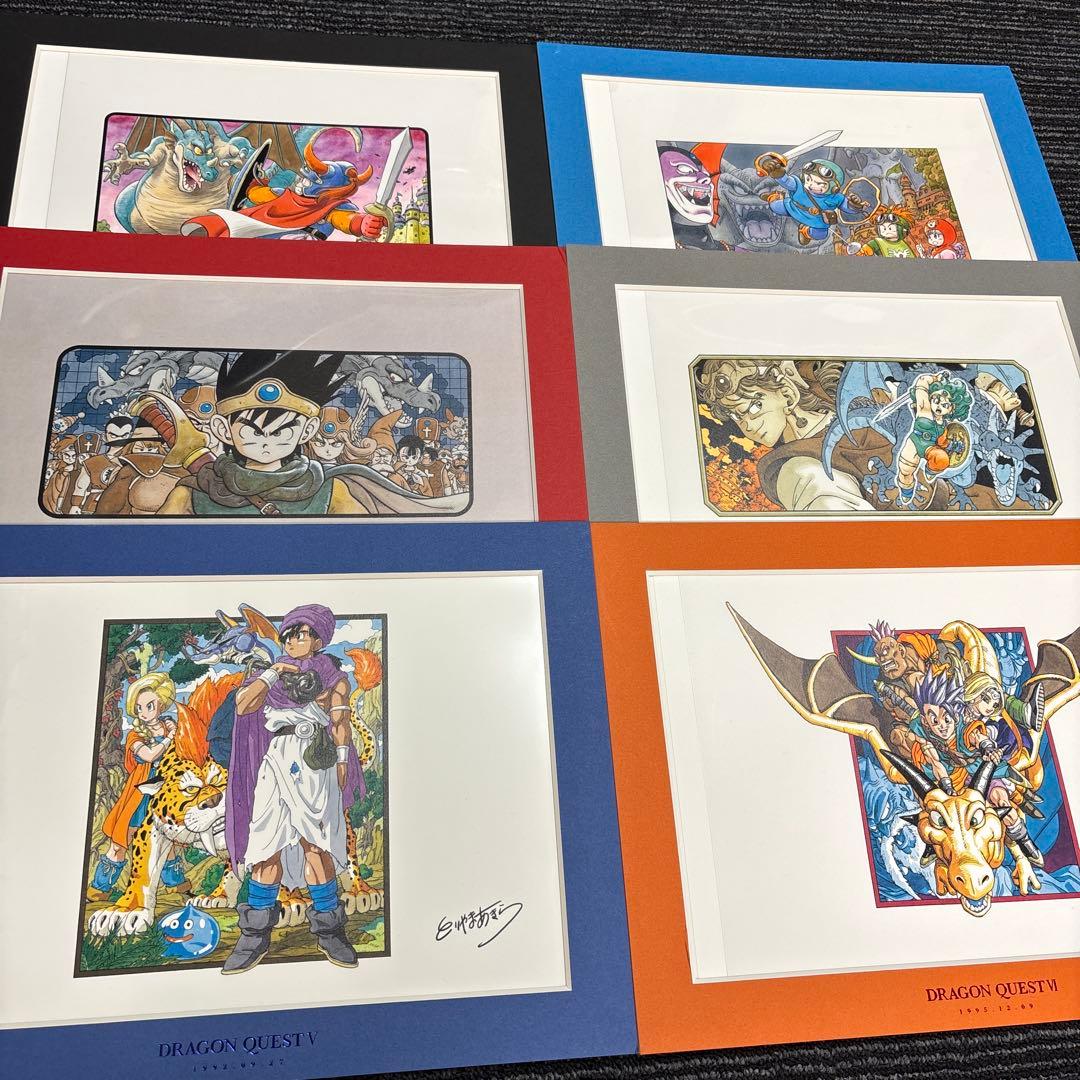 ドラゴンクエスト 複製原画 6枚セット ドラゴンクエスト 複製原画の通販 by P shop｜ラクマ