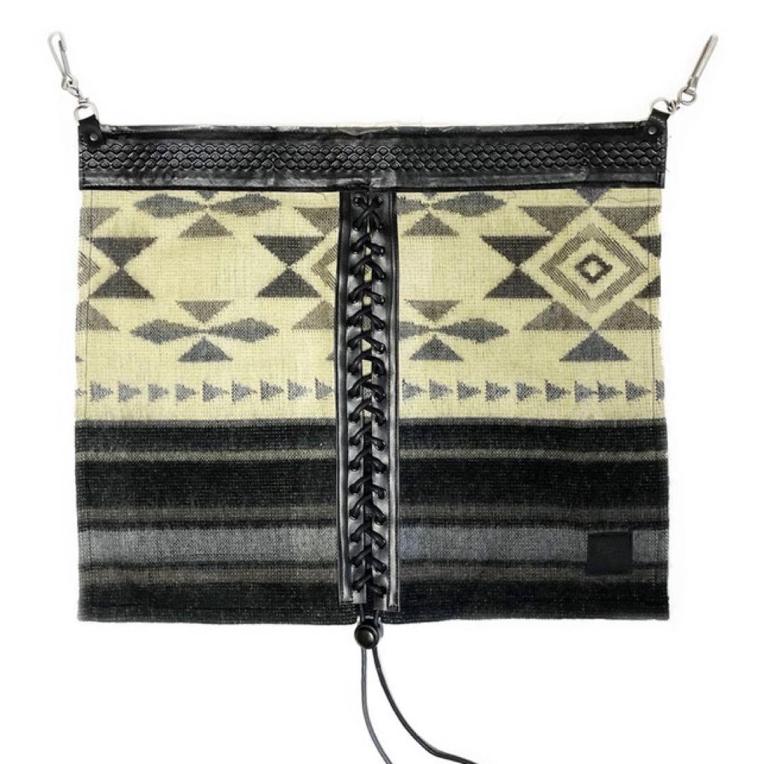 Ｋ*Ｚ様 GARA x blackmeans BUM FLAP Azuma - × BLACKMEANS LEATHER ZIP PANTS / レザーパンツ (BLACK) | HAZE