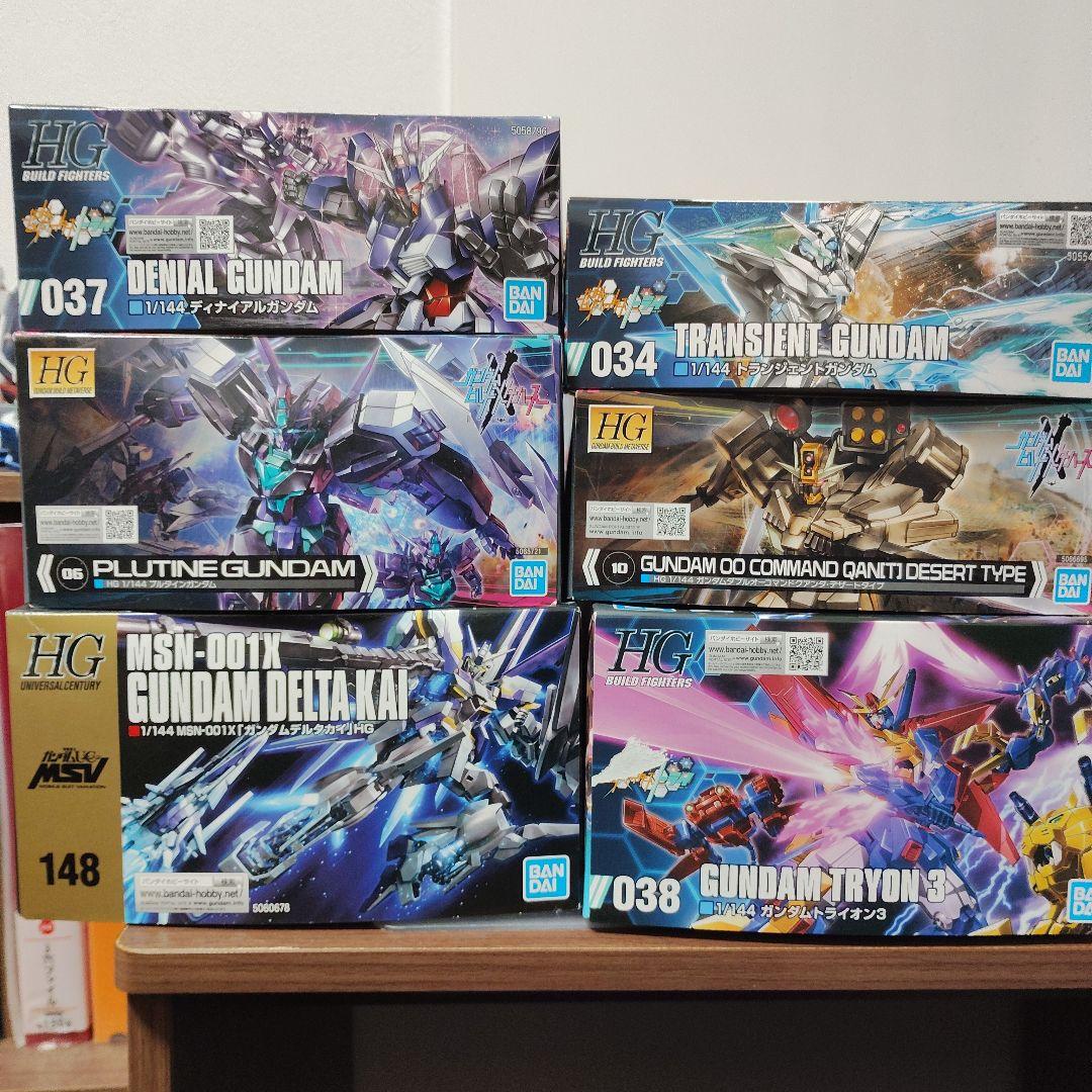 ガンプラ　新品HG ガンプラセット 6種