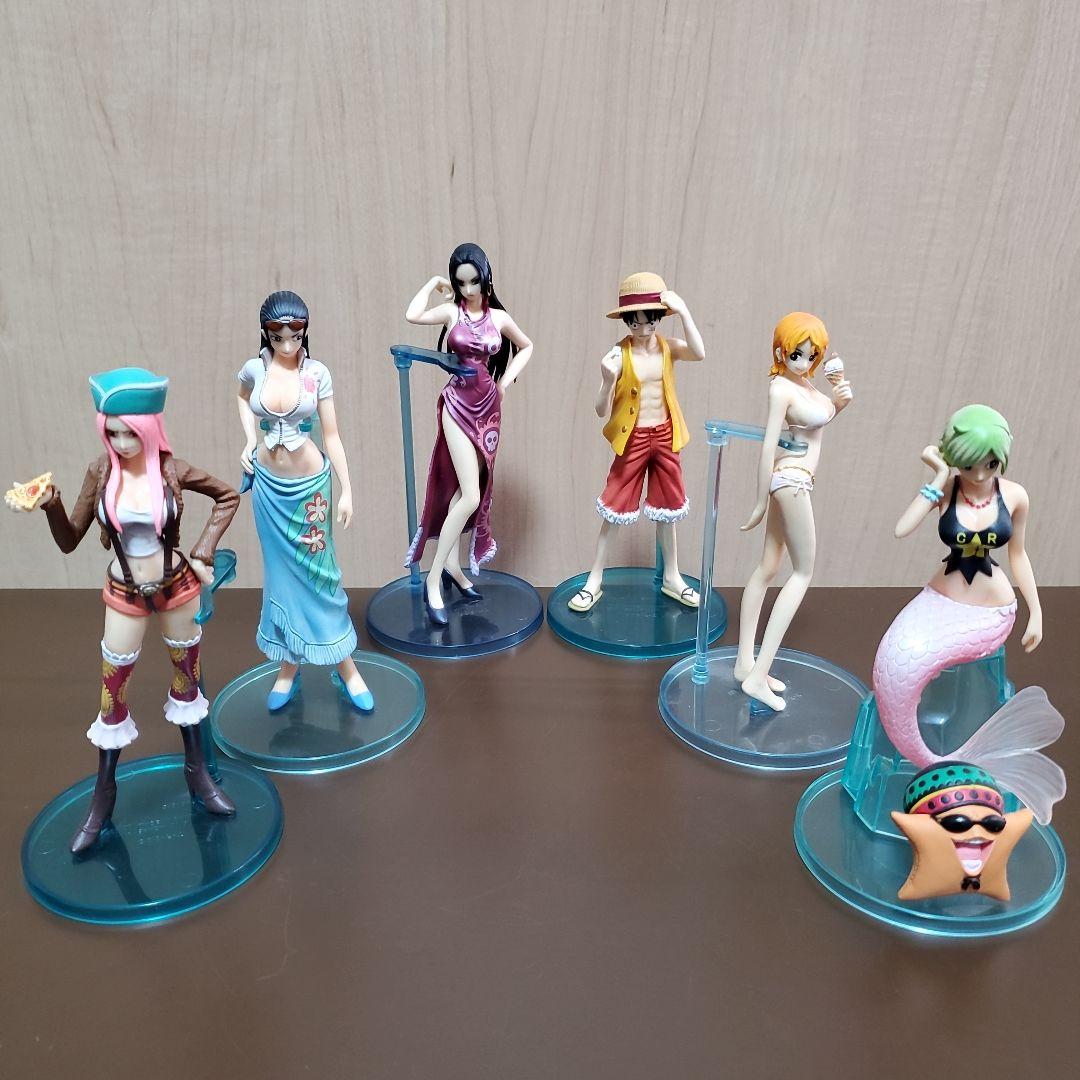 ワンピースフィギュア【ルフィ、ナミ、ロビン、ボニー、ハンコック