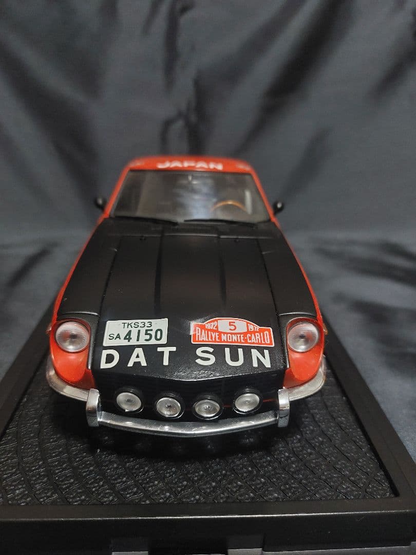 Datsun 240Z ラリー仕様　ダイキャスト 一目惚れのきっかけはプラモデル!? ミニカーから採寸して作った