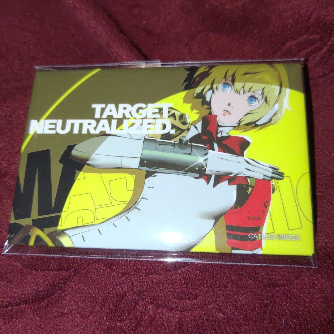 (8) 未使用　ペルソナ3リロード　総攻撃　缶バッジ　アイギス