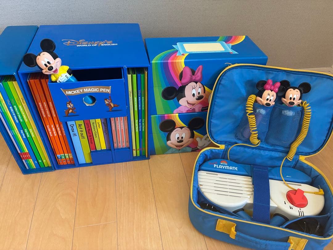 ワールド・ファミリー ディズニー英語システム 英語教材一式 ミッキーマウス特集｜【公式】「ディズニー英語システム」（DWE）