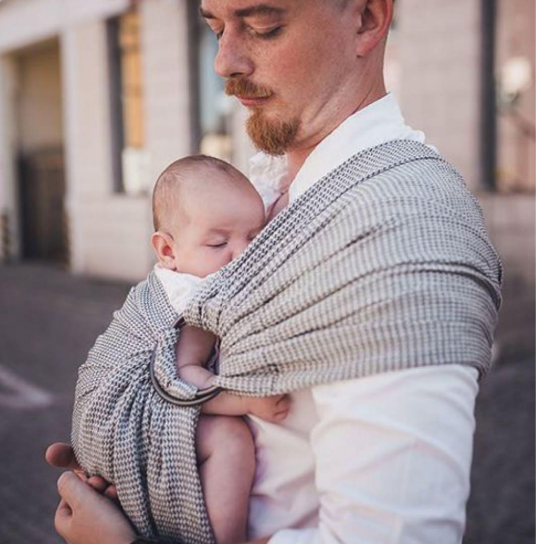 DIDYMOS スリング　【ピケ・モノクローム】 モノトーン