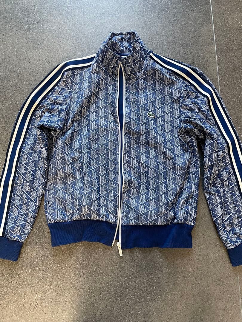 ラコステ　セットアップ　ネイビー　トラックジャケット