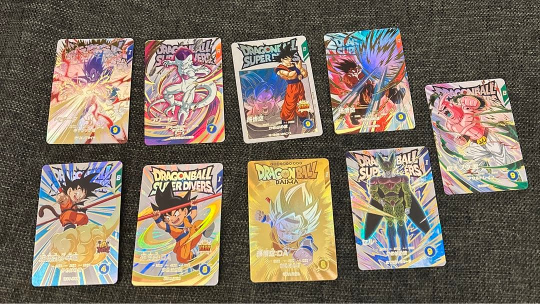 ドラゴンボールスーパーダイバーズ 　孫悟空:DA　 EX1-008 　パラレル BANDAI（バンダイ） ドラゴンボールスーパーダイバーズ 【パラレル