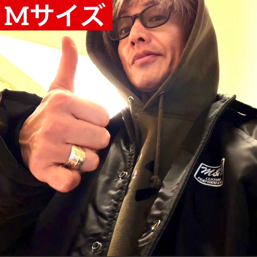 M&M CUSTOM PERFORMANCE Logo Hoodie キムタク着