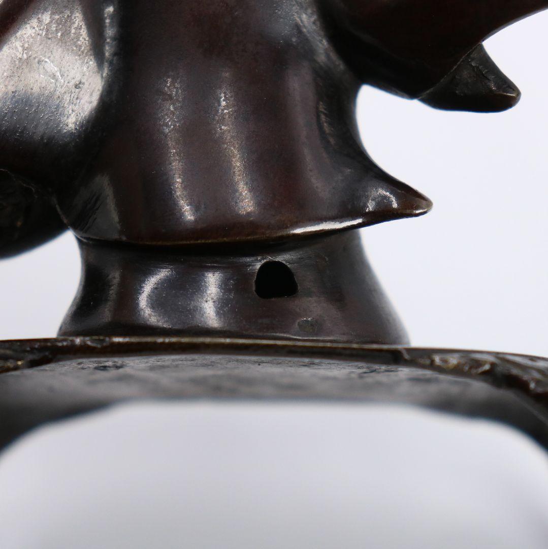 中国 唐銅 布袋像 置物 V90 SS1 - メルカリ