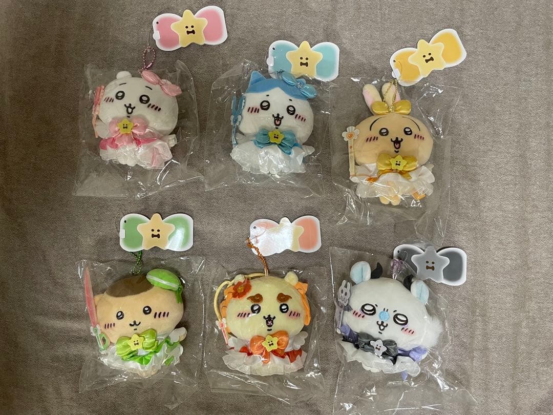 まじかるちいかわ 初代 初期 マジカルチャージマスコット 6点セット 💜9月8日 新発売💜 『超まじかるちいかわ マジカルチャージマスコット