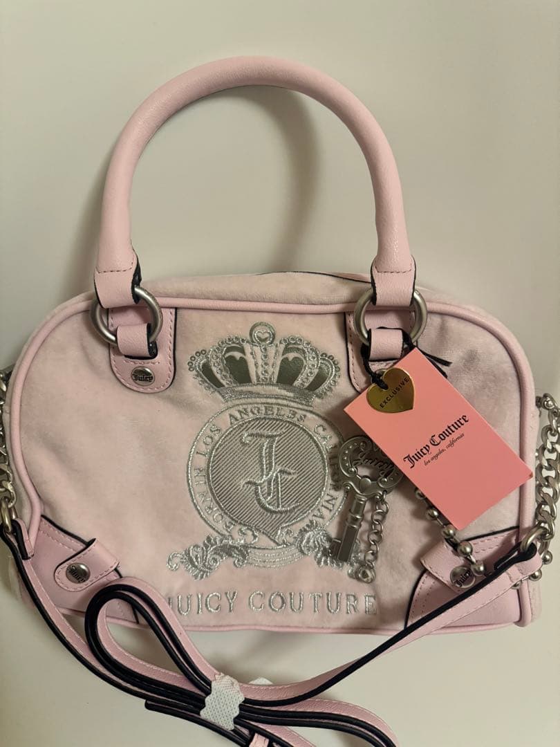 Juicy couture ピンク　ハンドバッグ