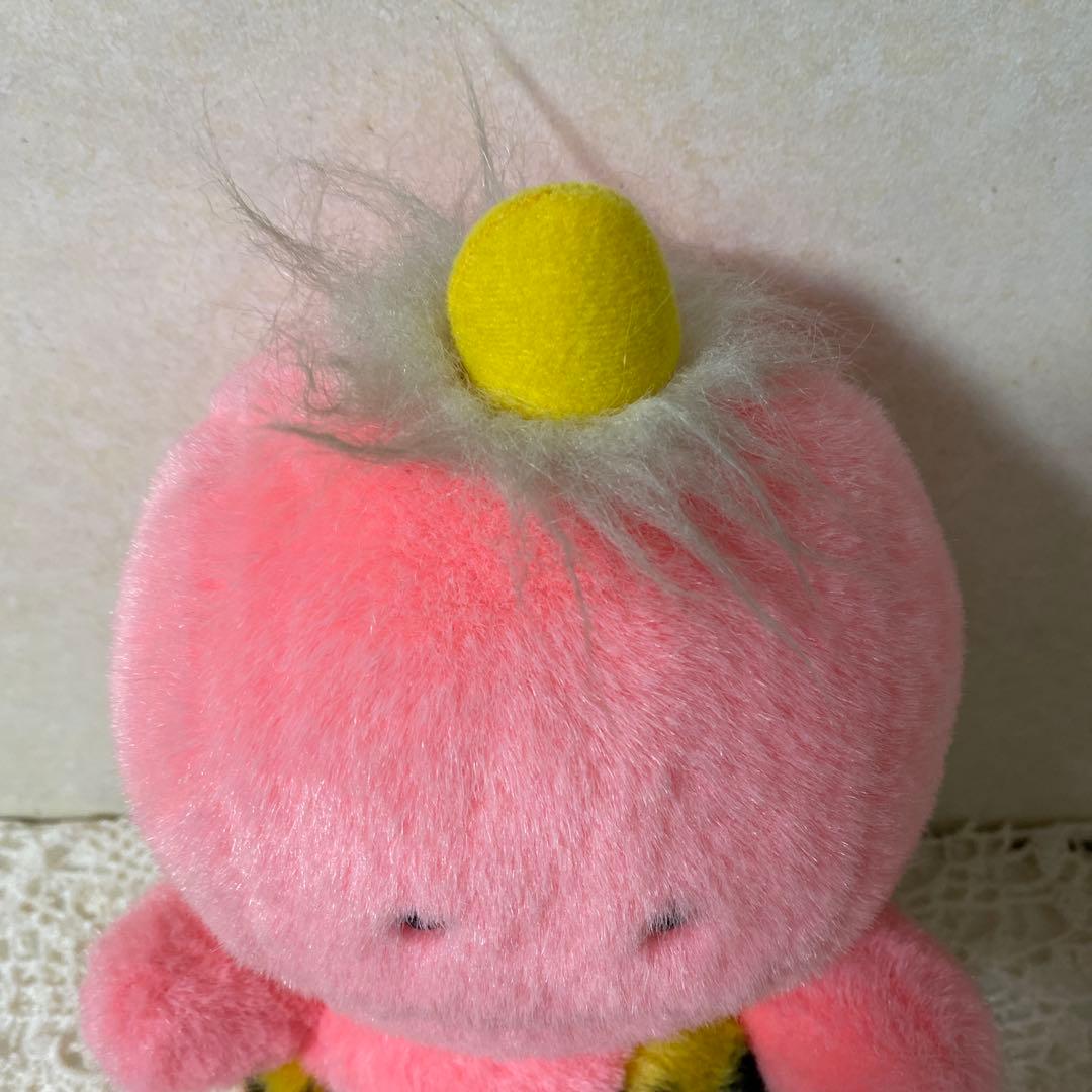 ピカポンぬいぐるみピンク当時物 - メルカリ