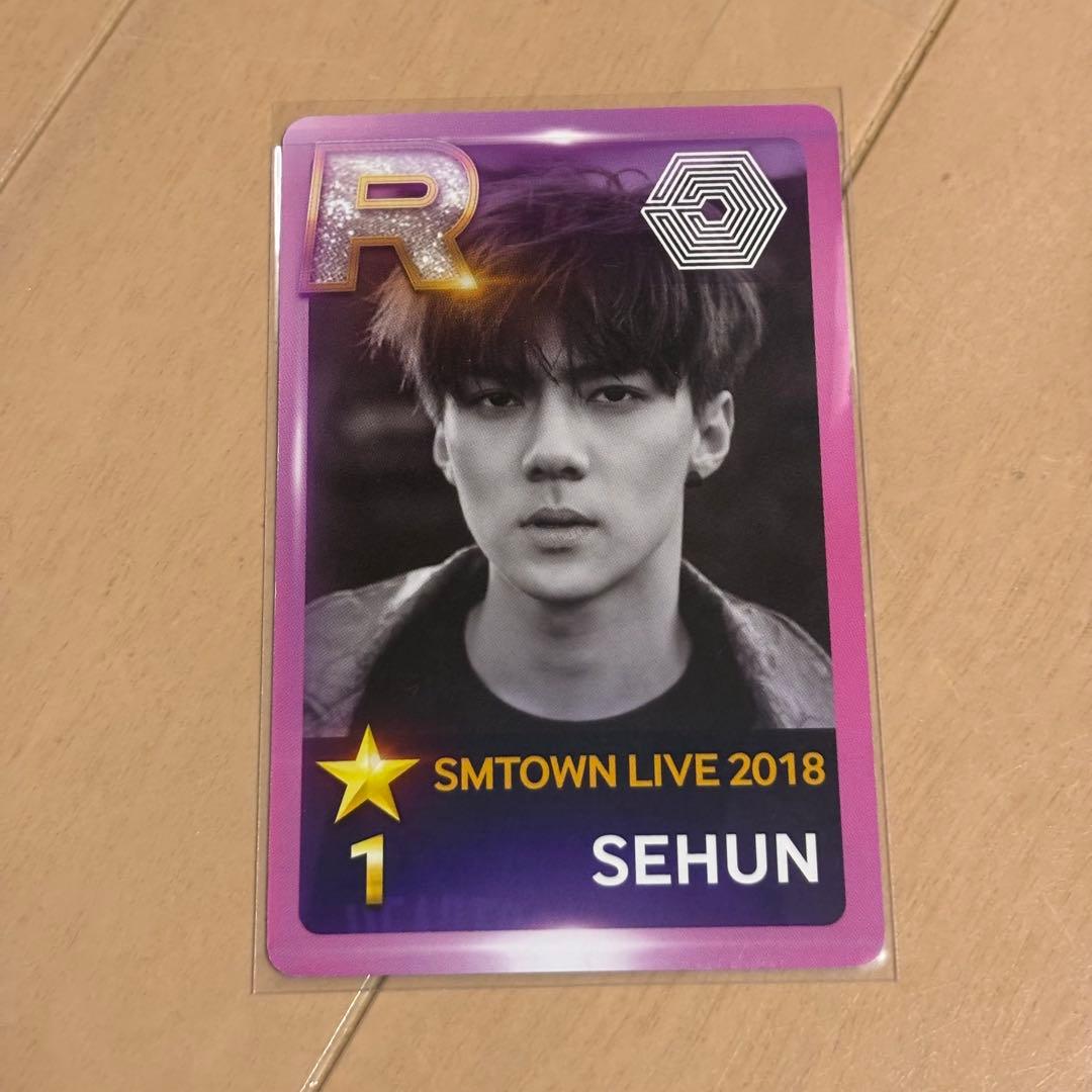 EXO SMTOWN 2018 入場特典トレカ セフン