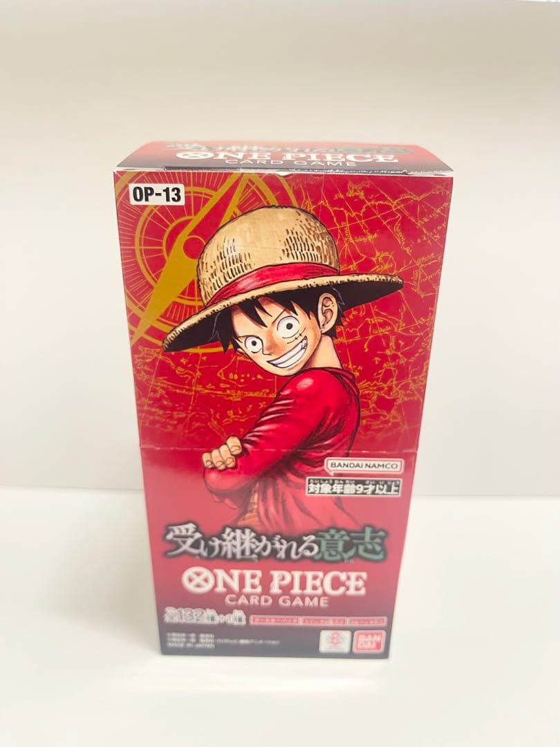 ワンピースカード　受け継がれる意思　未開封BOX ワンピース】ONE PIECEカードゲーム ブースターパック 受け継がれる