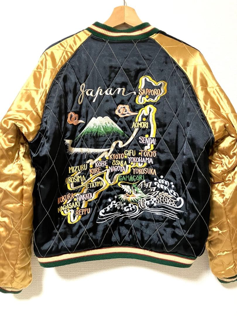 テーラー東洋 別珍 スカジャン 舞妓/鷲 YOKOSUKA サイズL - メルカリ