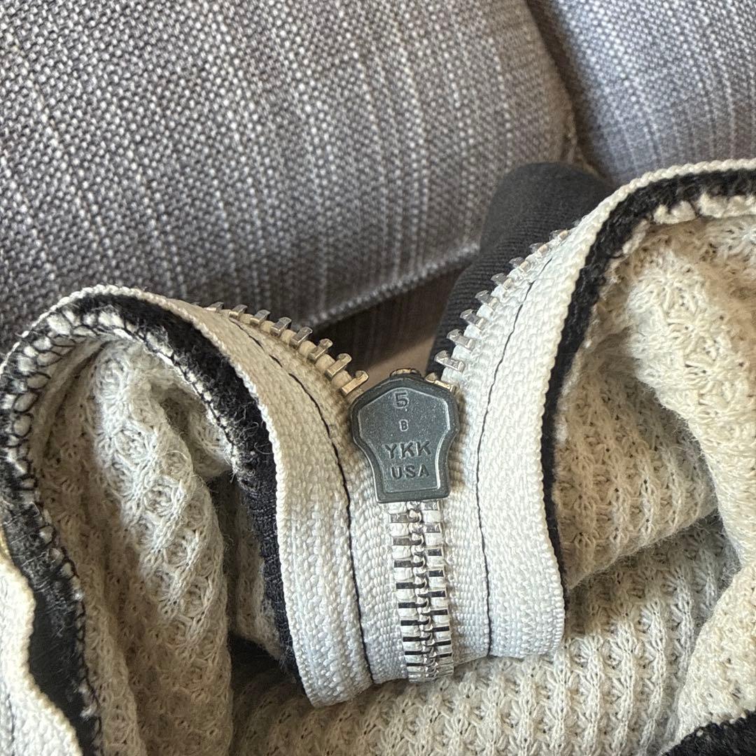 クロムハーツオールドファックユータガープリント裏地サーマルジップ