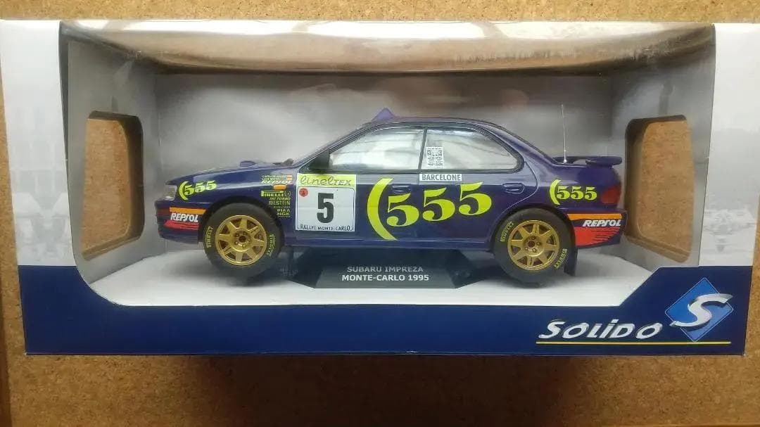 ソリド 1/18 スバル インプレッサ #5　[希少品]