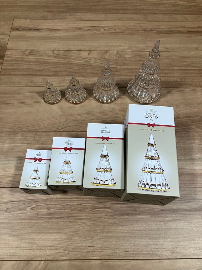 HOLME GAARD GLASS TREE ホルムガード ツリー 4点セット