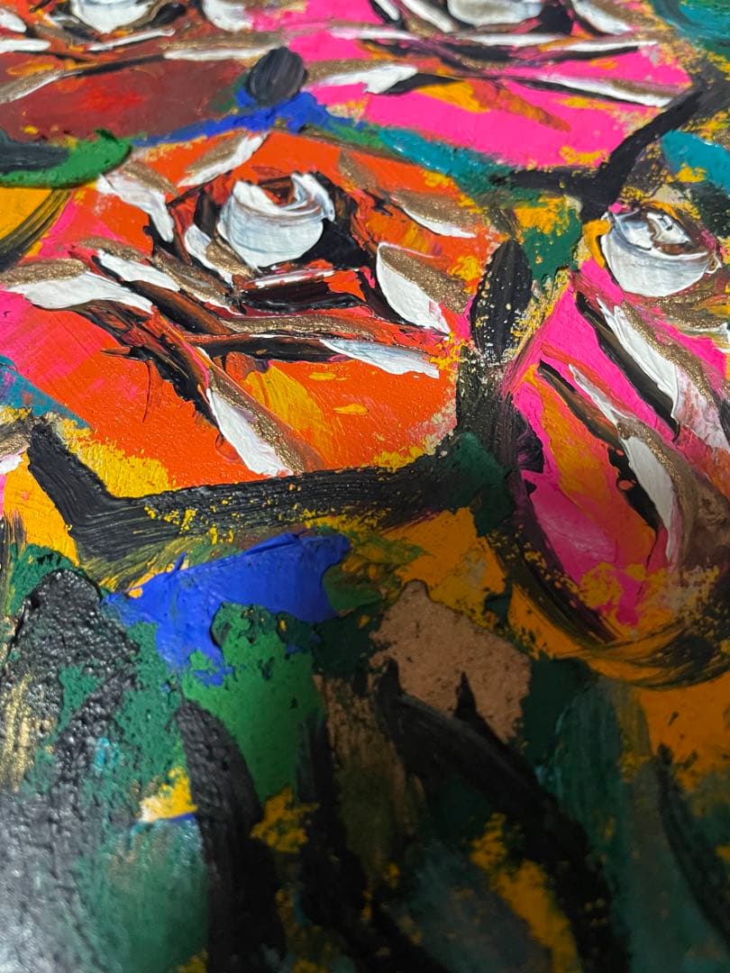 川島美依子|川島見依子|ばら|キャンバスに油彩 F3号|サイン有 - メルカリ