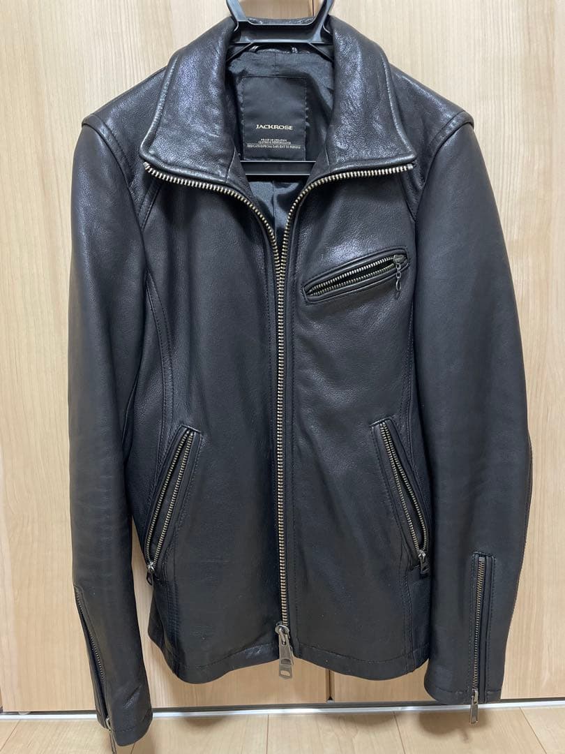 JACKROSE ジャックローズ / ゴートレザー シングルライダース 山羊革
