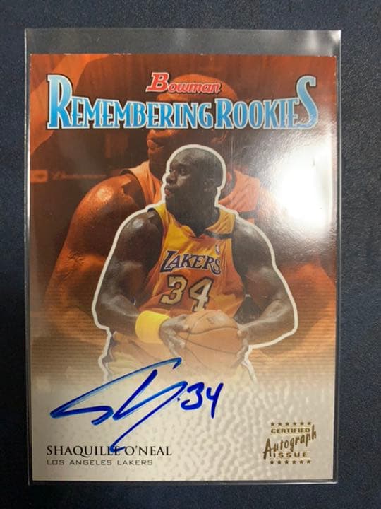 その他 NBA Autograph Card Shaquille O'neal