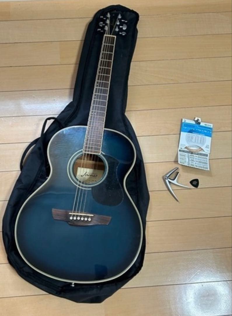 James アコースティックギター　青　J -300A