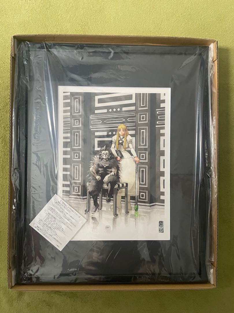 金色のガッシュ!!と雷句誠原画展 直筆サイン入り複製原画ブラゴ＆シェリー