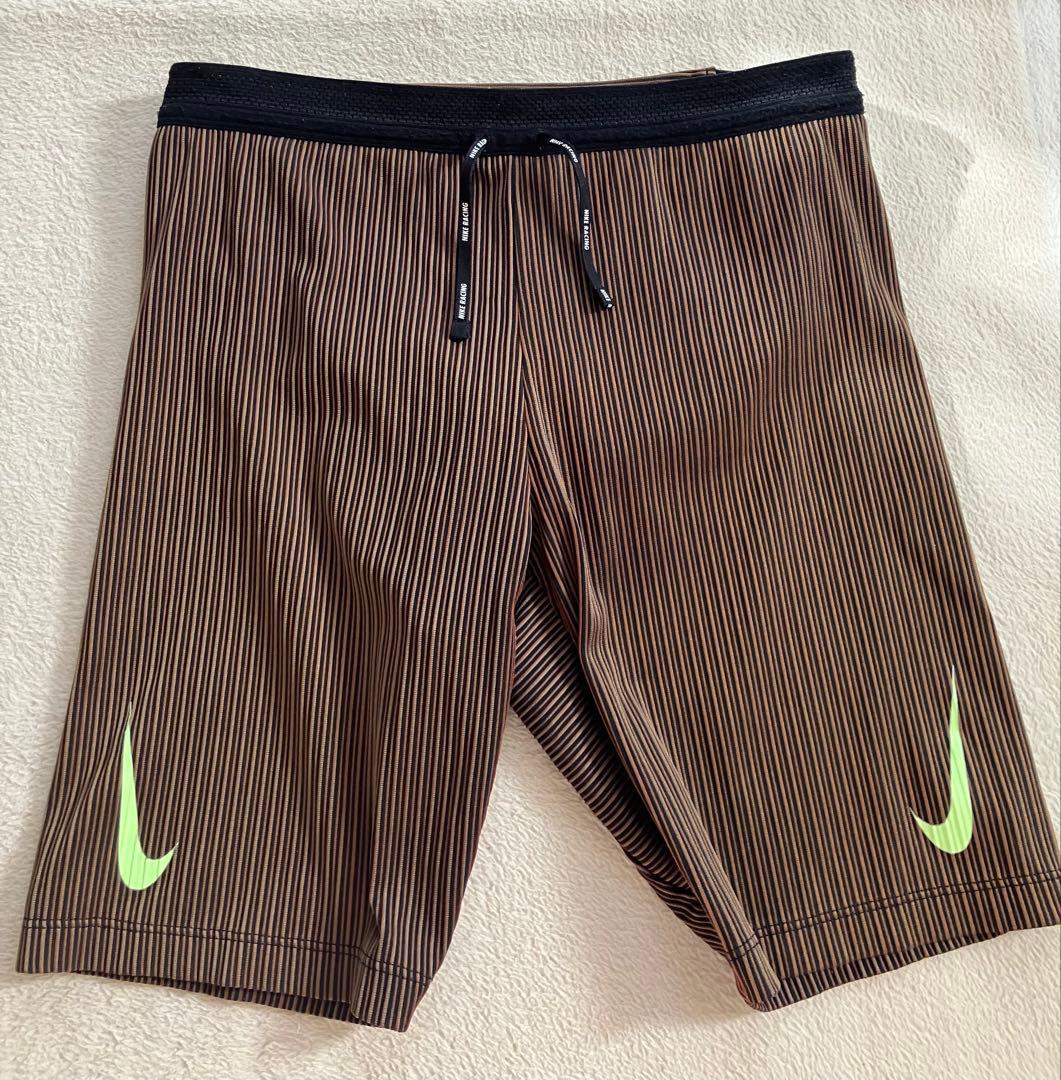 【美品】Nike DRI-FIT エアロスイフト　ハーフタイツ　Sサイズ Nike エアロスイフト ハーフ タイツ S グレー マラソン スパッツ S