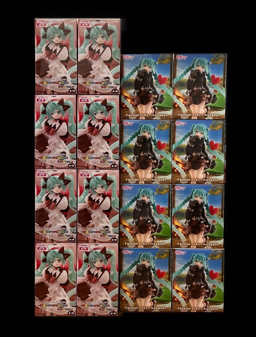 初音ミク　フィギュア　fashion チロルチョコ　④