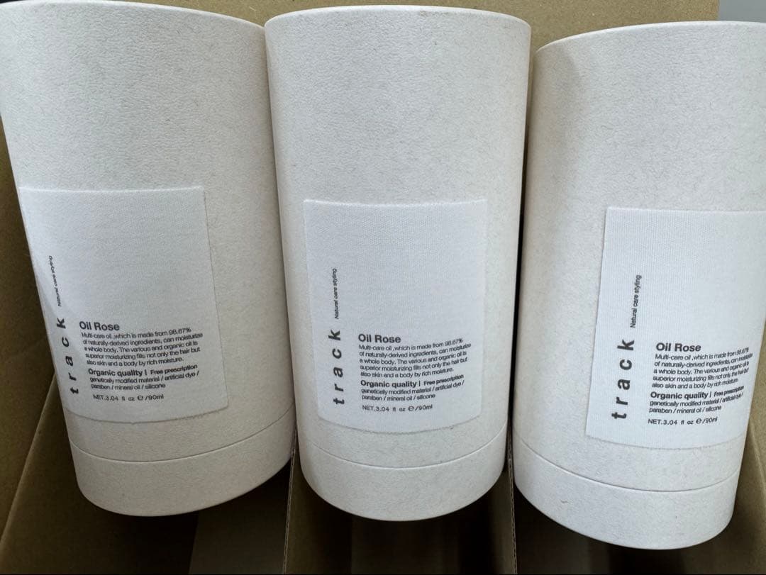 トラックオイル　ローズ　３個