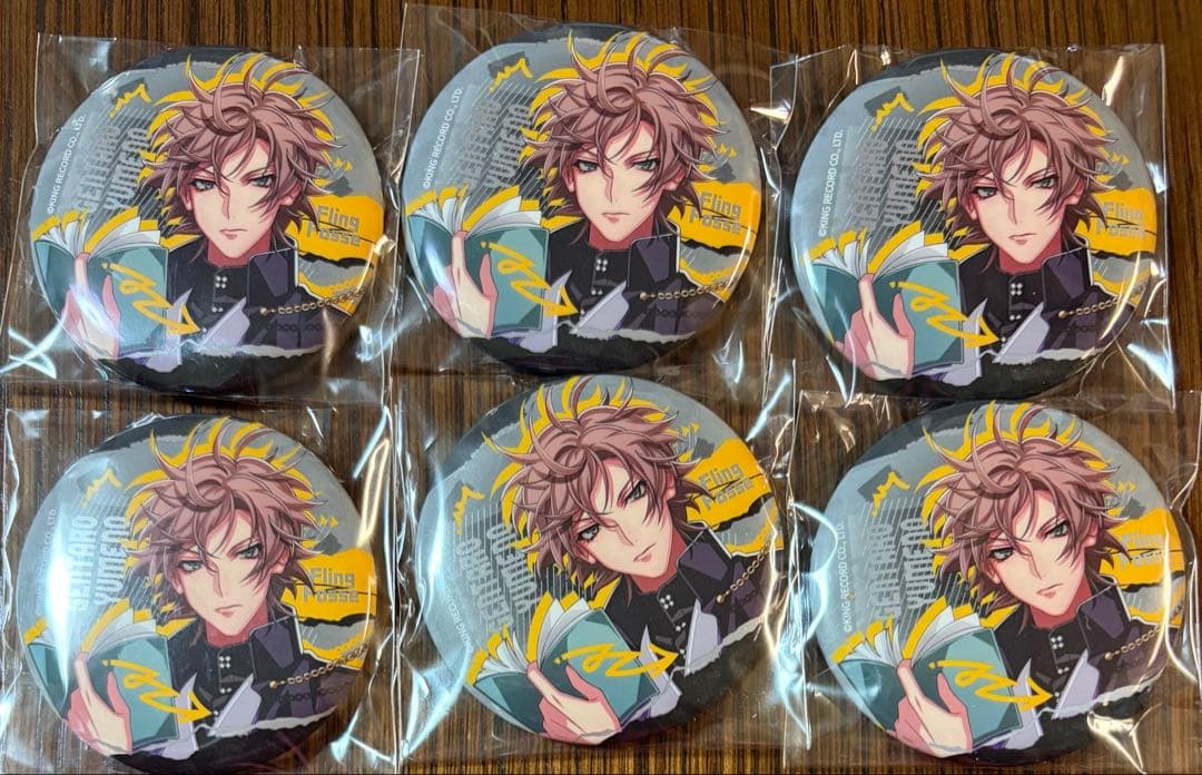 ヒプノシスマイク ヒプマイ 中国限定 海外 ファンミ 缶バッジ 夢野幻