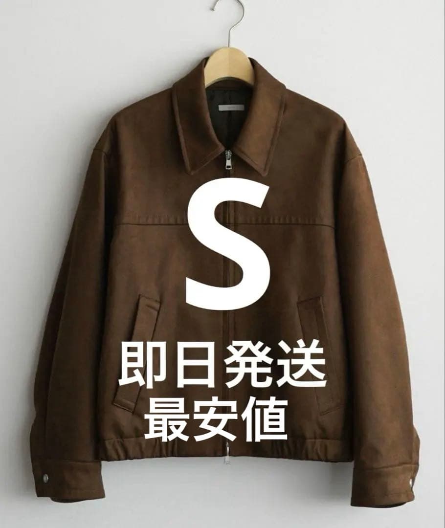 WYM LIDNM FAUX SUEDE ZIP BLOUSON Sサイズ FAUX SUEDE ZIP BLOUSON（ブルゾン）｜WYM LIDNM（ウィム バイ リドム