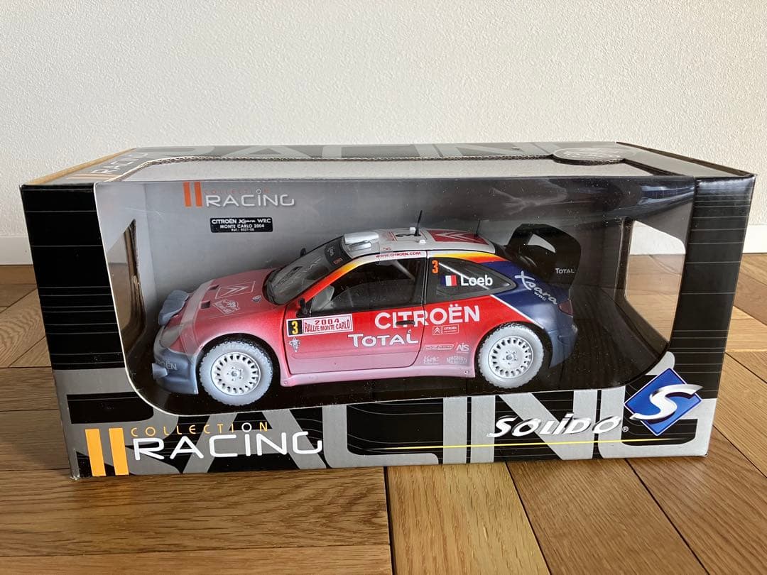 未開封 1/18 Solido Citroen Xsara WRC #3