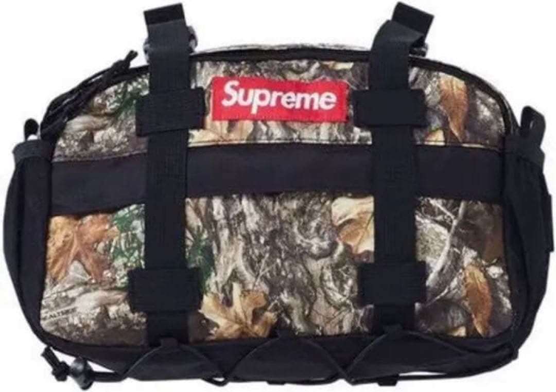 未使用品★Supreme 19AW ウエストバッグReal Tree Camo