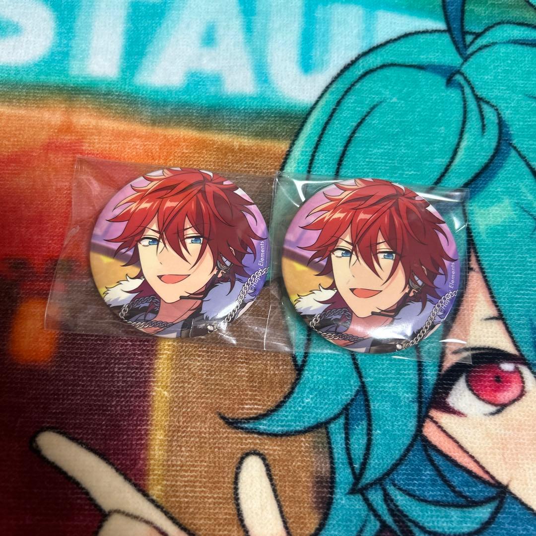 あんさんぶるスターズ天城燐音缶バッチ2個セット - メルカリ