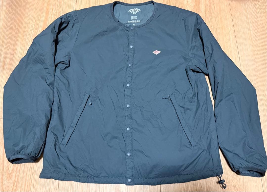 DANTON ナイロンジャケット チャコール 42