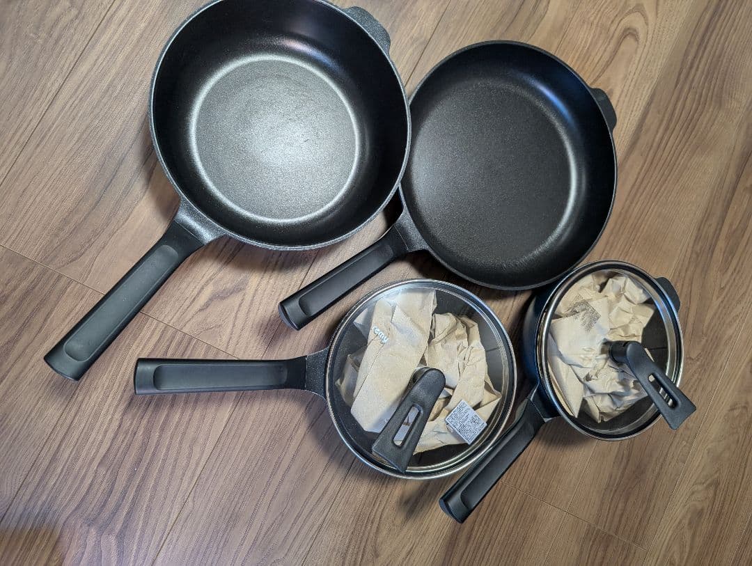 レミパンプラス、ワイド、ミニ、ミニの蓋 6点セット