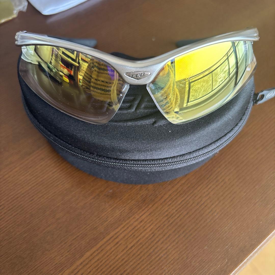BBB スポーツサングラス 近視レンズが入ってる状態ですのでレンズ交換必要です