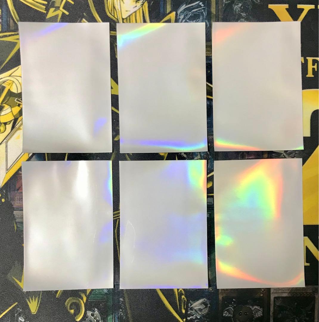 遊戯王 閃光の波動 初期白 スリーブ プロテクター 6枚セット - メルカリ
