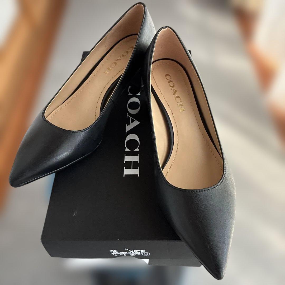 【新品】COACH コーチ　パンプス