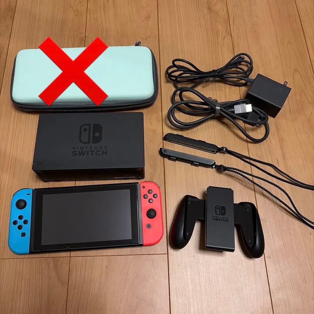 Nintendo Switch 本体（ケースなし） Nintendo Switch NIMASO switch クリアケース 任天堂 有機ELモデル