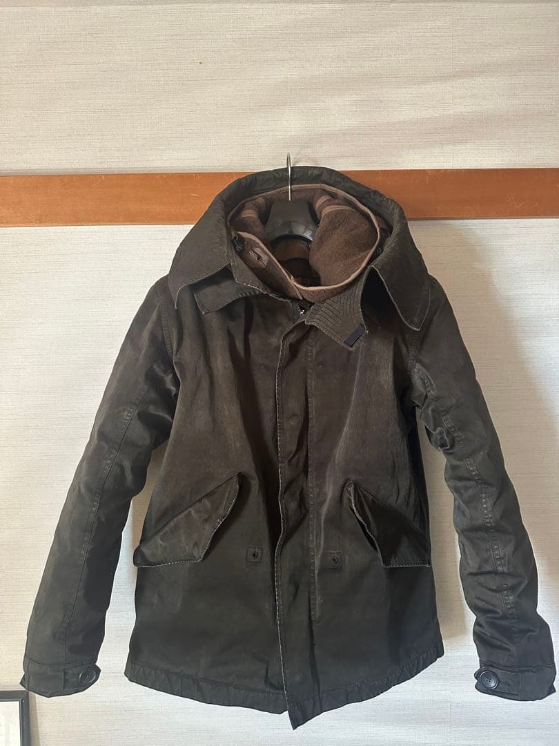 ten-c ショートパーカ サイズ48 ライナーダウン付 Ten-C（テンシー） Ten c ダウンジャケット SNIPER COMBO DOWN JACKET