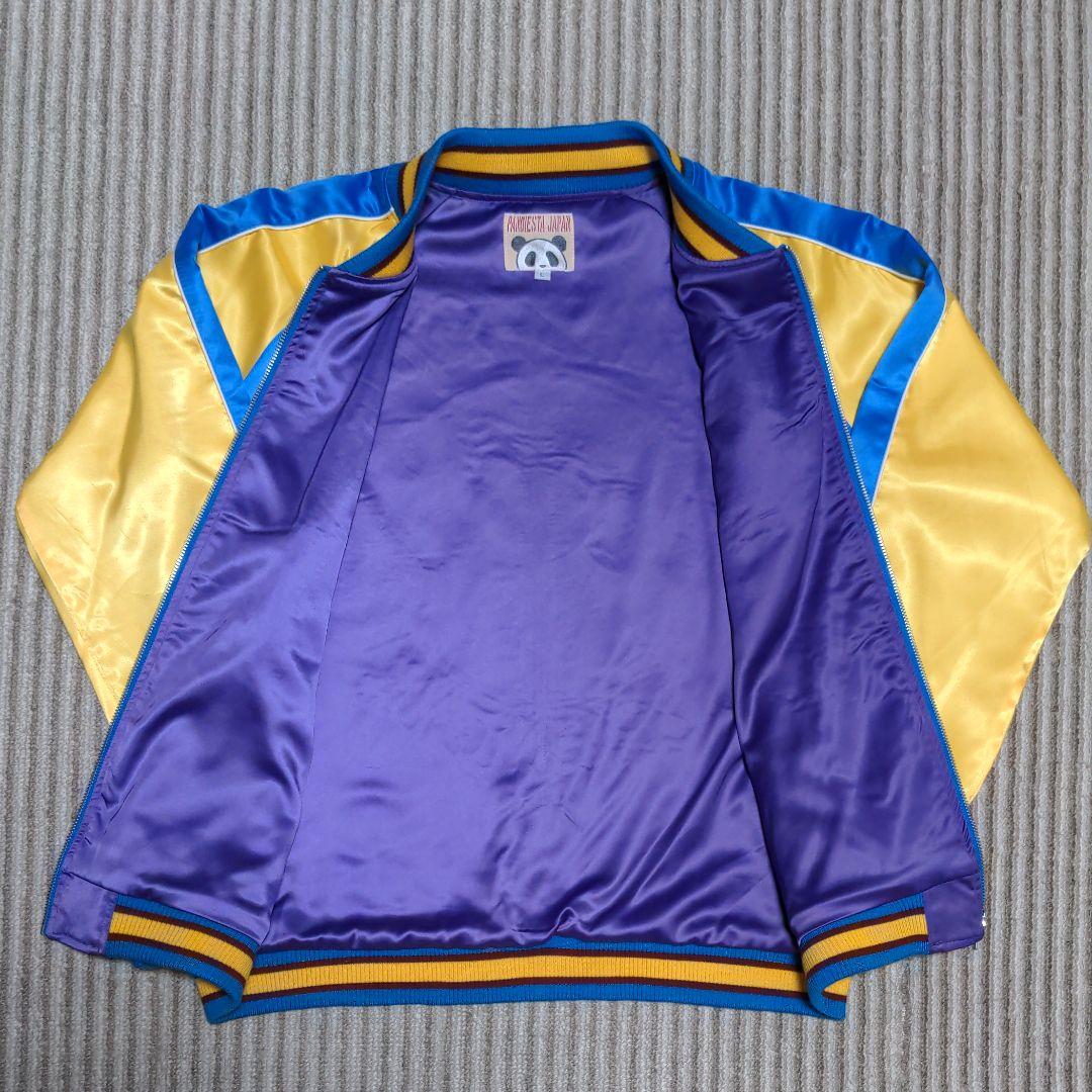 レア PANDIESTA(パンディエスタ) 花札パンダ総刺繍スカジャン - メルカリ